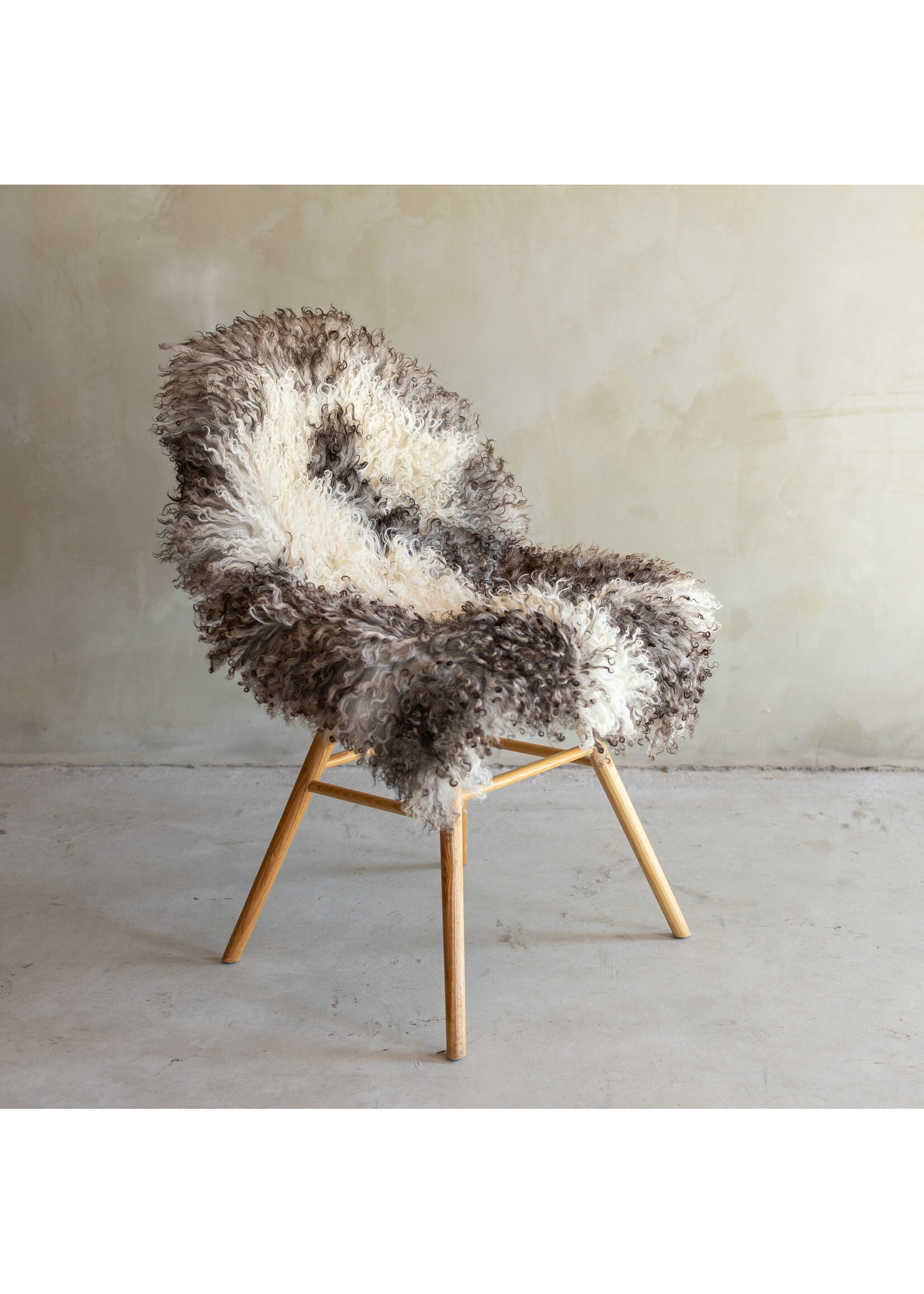 Van Buren sinds 1861 Separately photographed Curly/Mountain sheepskin - ca. 100x65cm - SVV-843