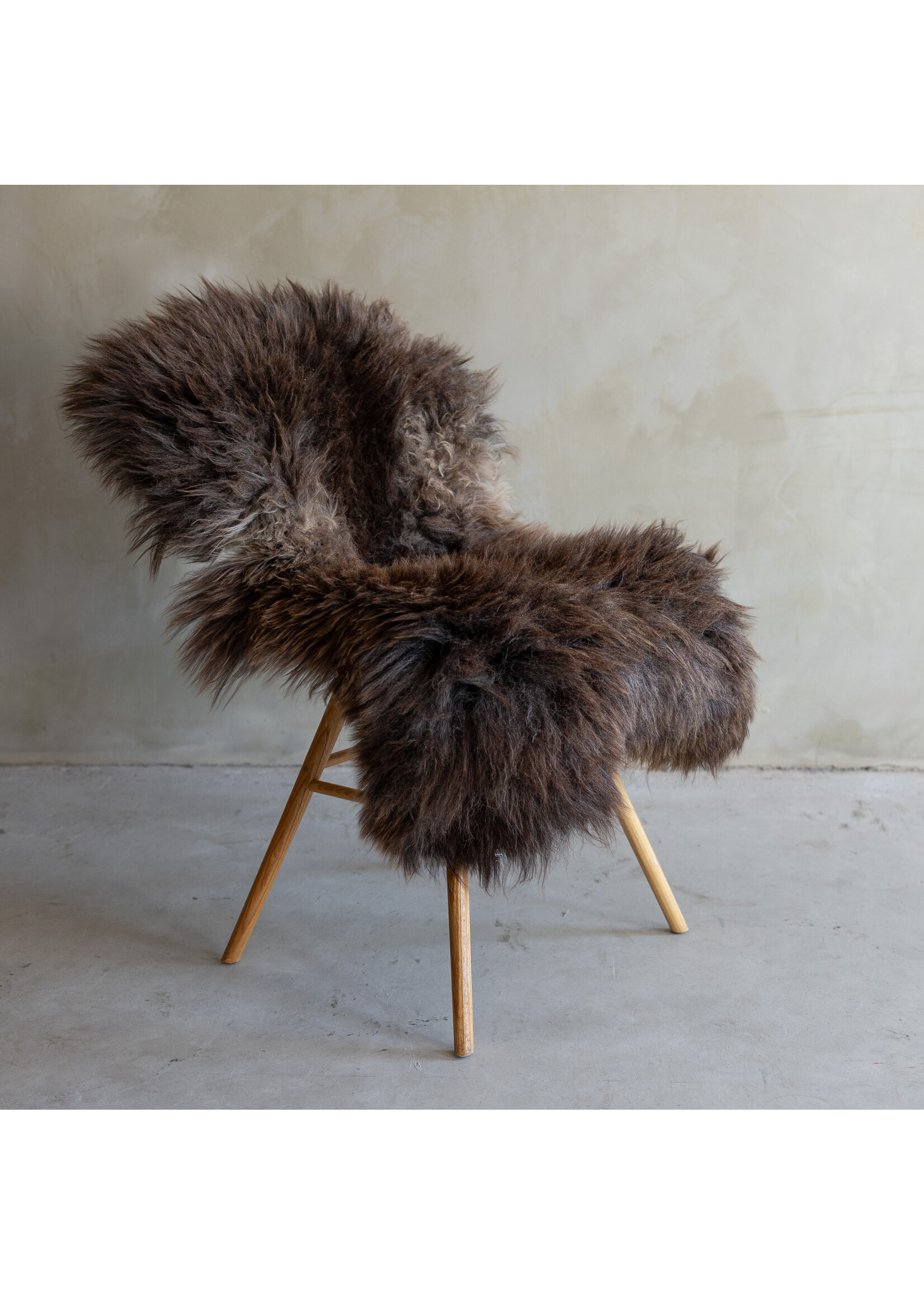 Van Buren sinds 1861 Separately photographed Texel melange sheepskin - ca. 118x58cm - SVV-740