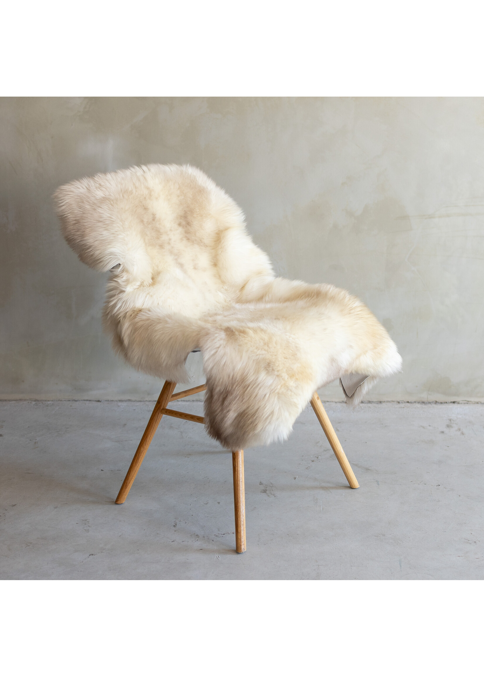 Van Buren sinds 1861 Separately photographed Texel melange sheepskin - ca. 123x78cm - SVV-750