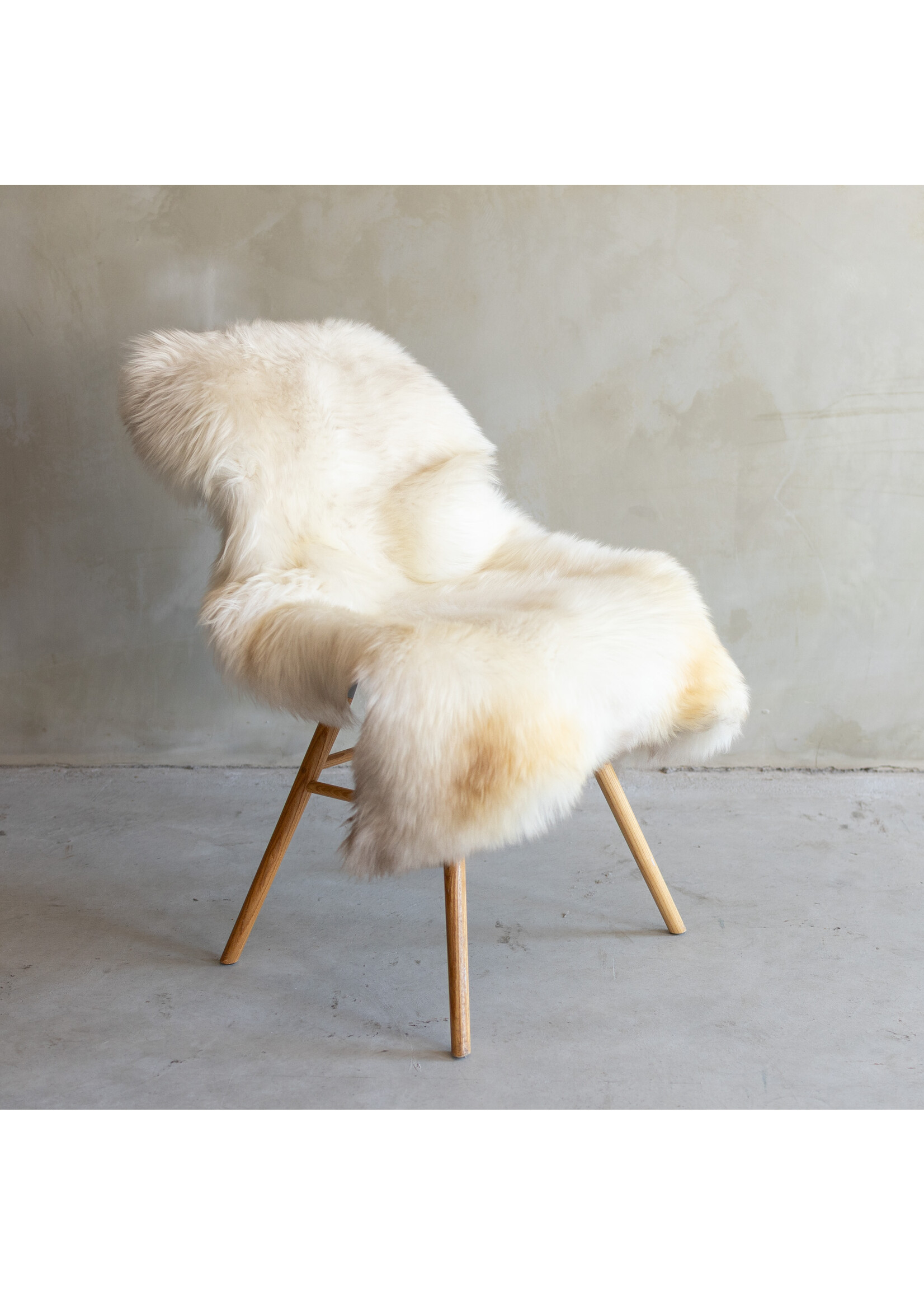 Van Buren sinds 1861 Separately photographed Texel melange sheepskin - ca. 129x75cm - SVV-747
