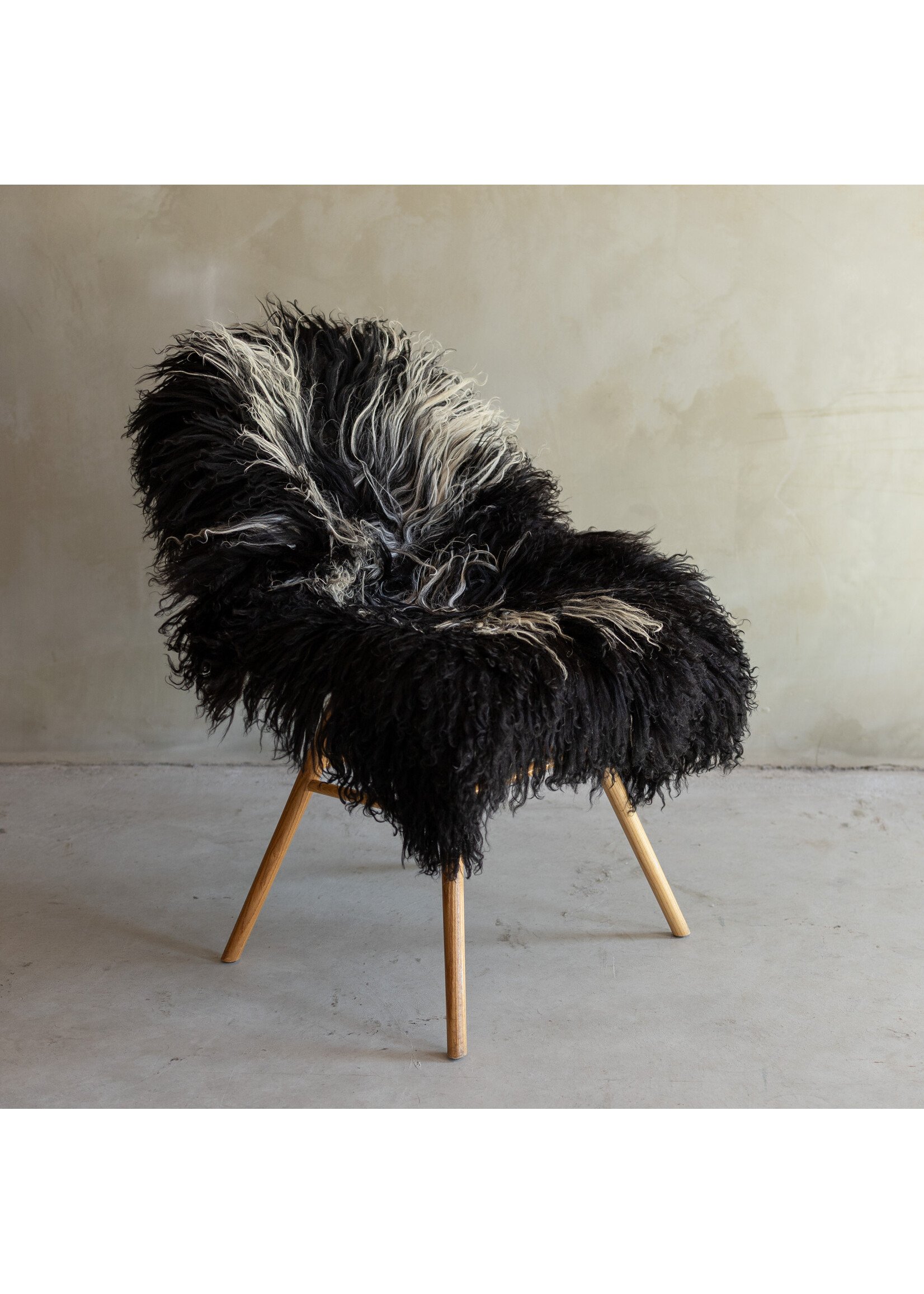 Van Buren sinds 1861 Separately photographed Curly/Mountain sheepskin - ca. 117x76cm - SVV-854