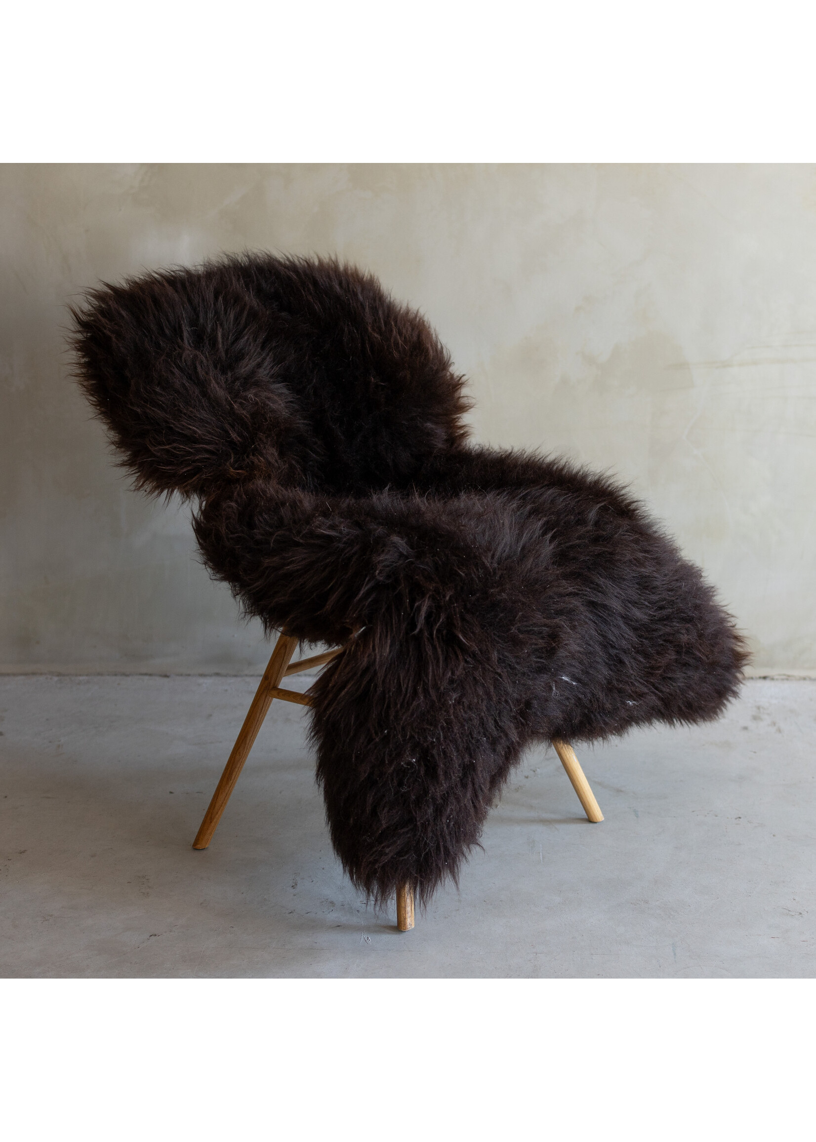 Van Buren sinds 1861 Separately photographed Texel melange sheepskin - ca. 140x75cm - SVV-758