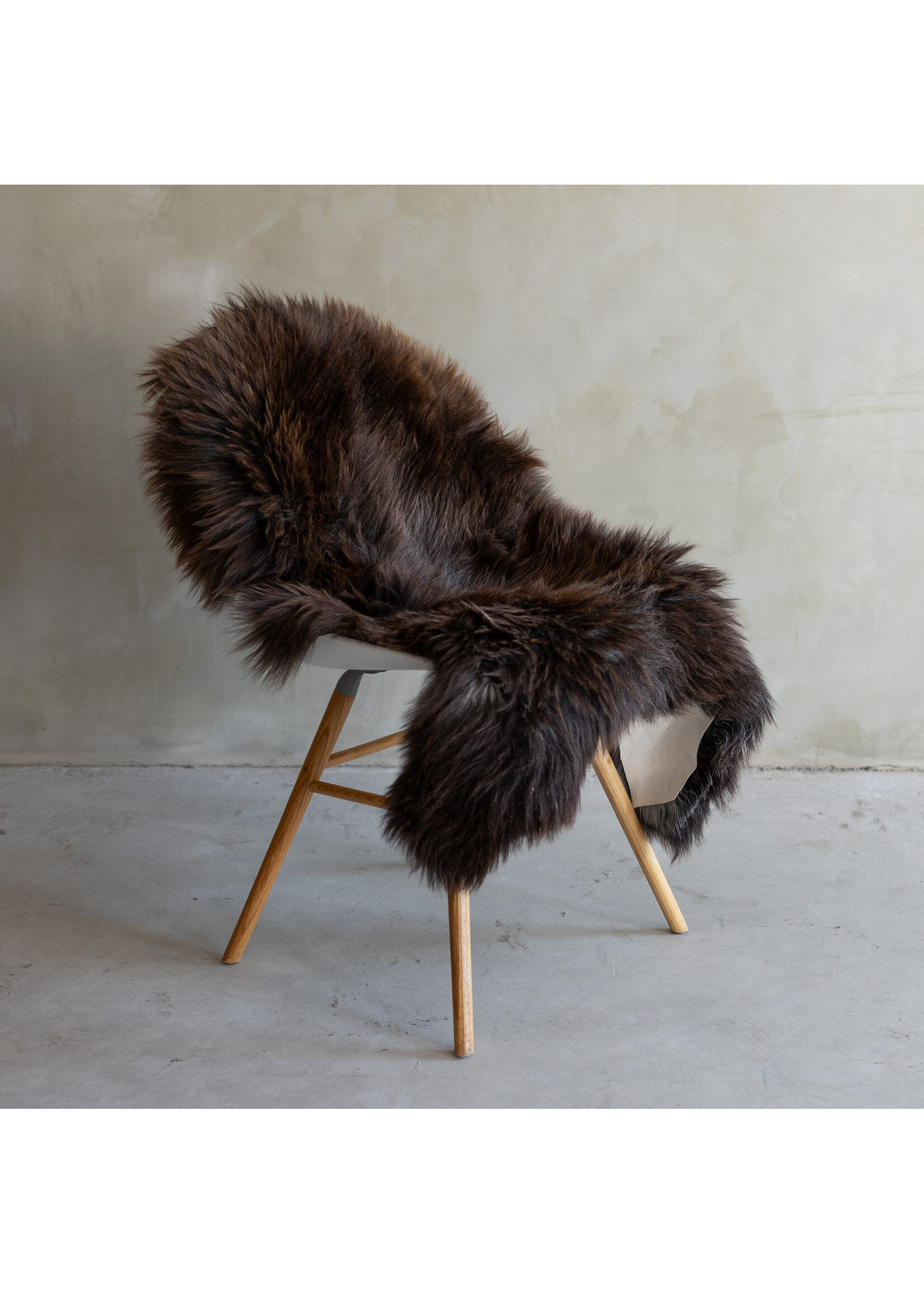 Van Buren sinds 1861 Separately photographed Texel melange sheepskin - ca. 119x74cm - SVV-741