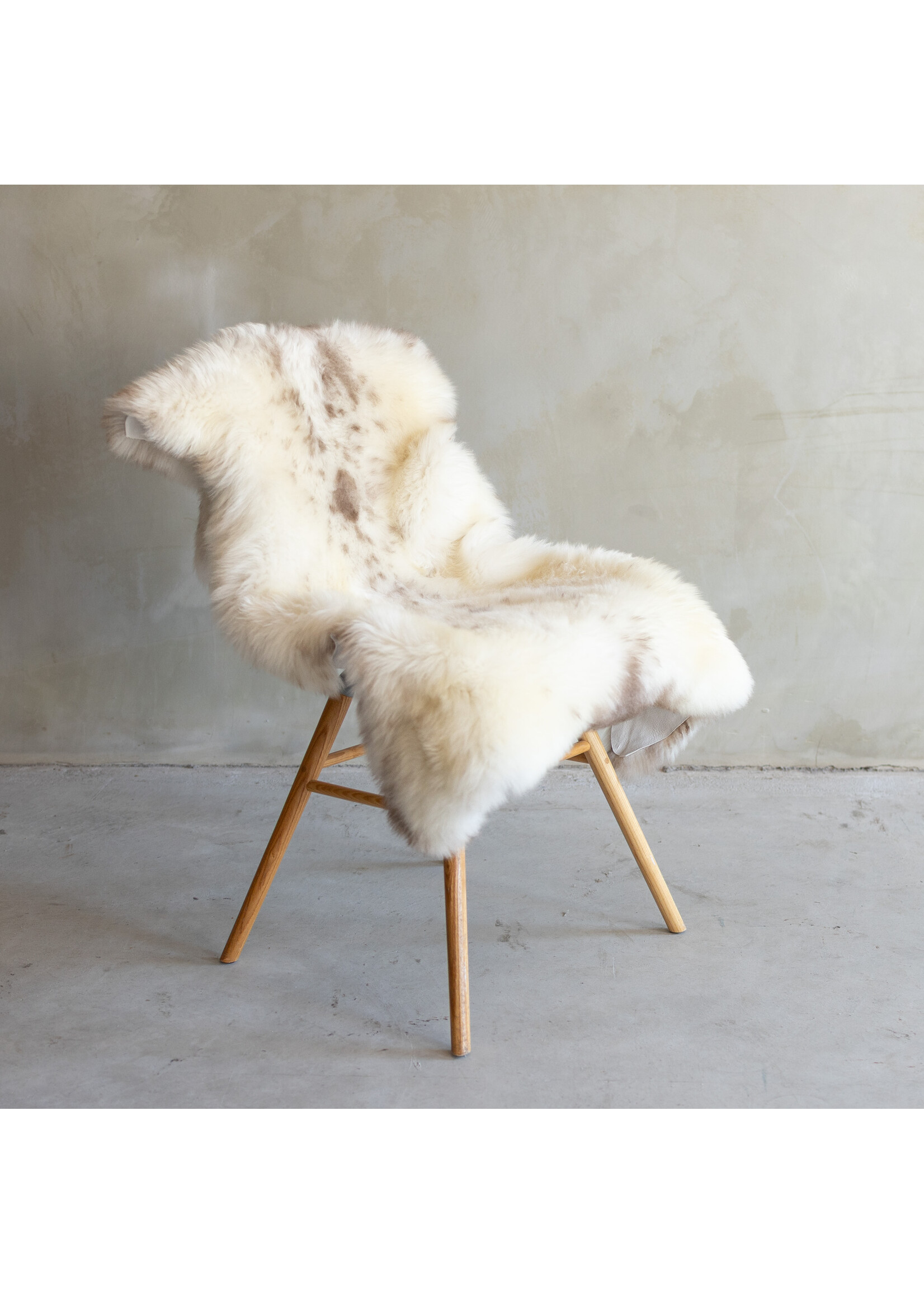 Van Buren sinds 1861 Separately photographed Texel melange sheepskin - ca. 122x68cm - SVV-745