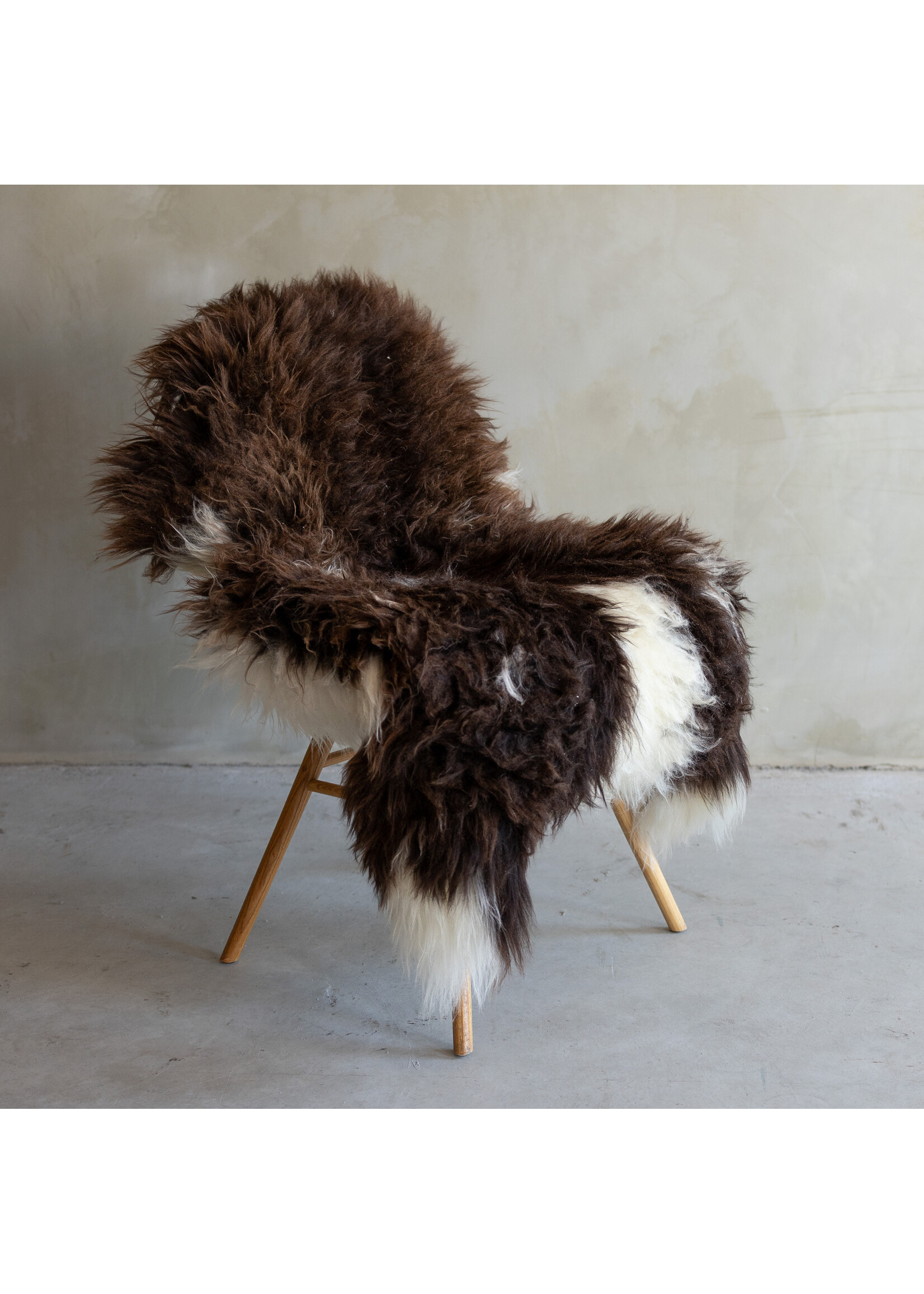 Van Buren sinds 1861 Separately photographed Texel melange sheepskin - ca. 120x68cm - SVV-734