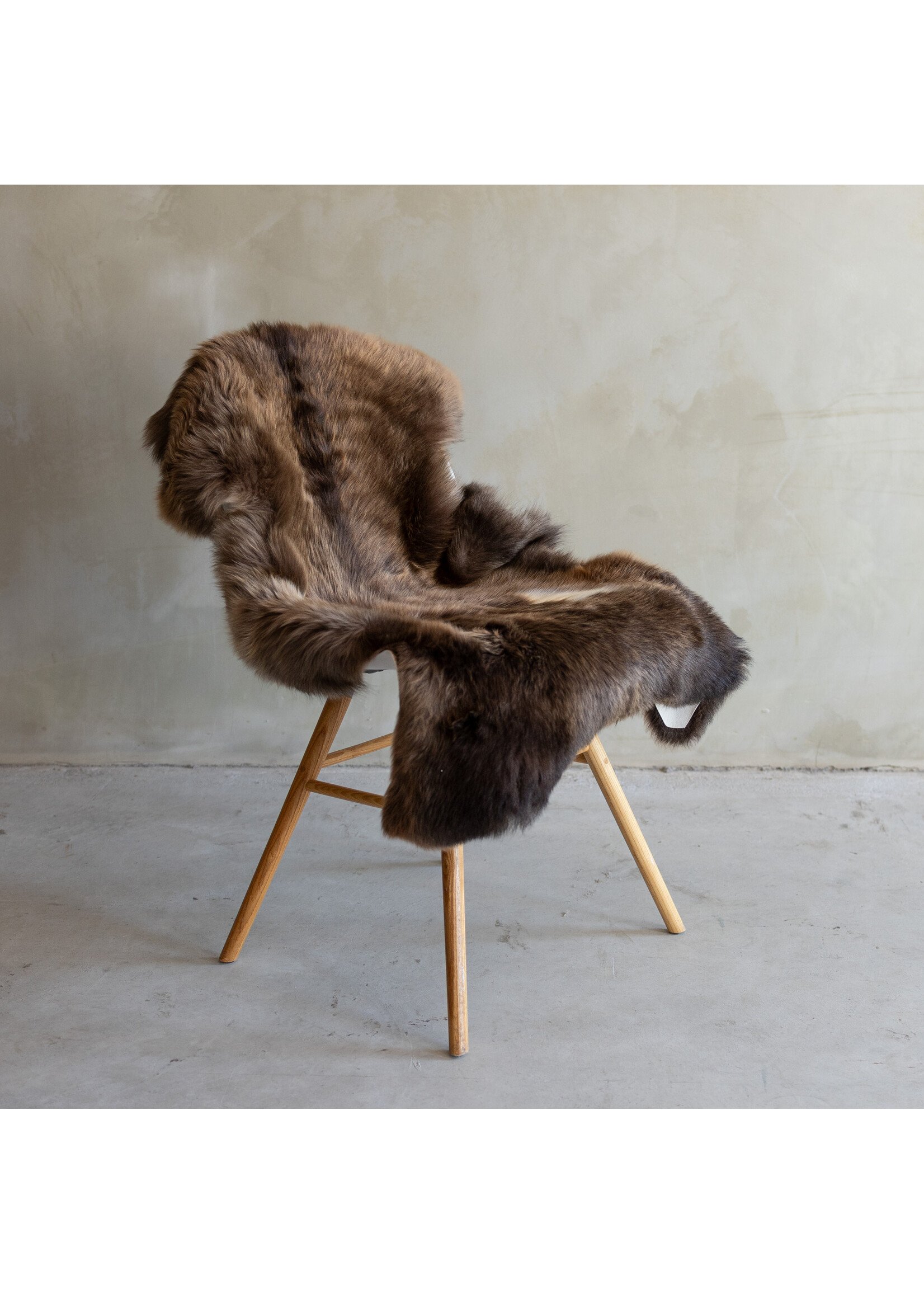 Van Buren sinds 1861 Separately photographed Texel melange sheepskin - ca. 120x65cm - SVV-767