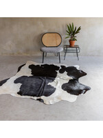 Van Buren sinds 1861 Einzigartiges Kuhfell - Schwarzbunt - ca 205x173 cm - KH-052