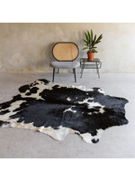 Van Buren sinds 1861 Einzigartiges Kuhfell - Schwarzbunt - ca 220x206 cm - KH-050