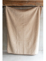 Van Buren sinds 1861 Schapenwollen Deken - 200x160cm - Beige