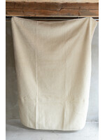 Van Buren sinds 1861 Schapenwollen Deken - 200x160cm - Off-White