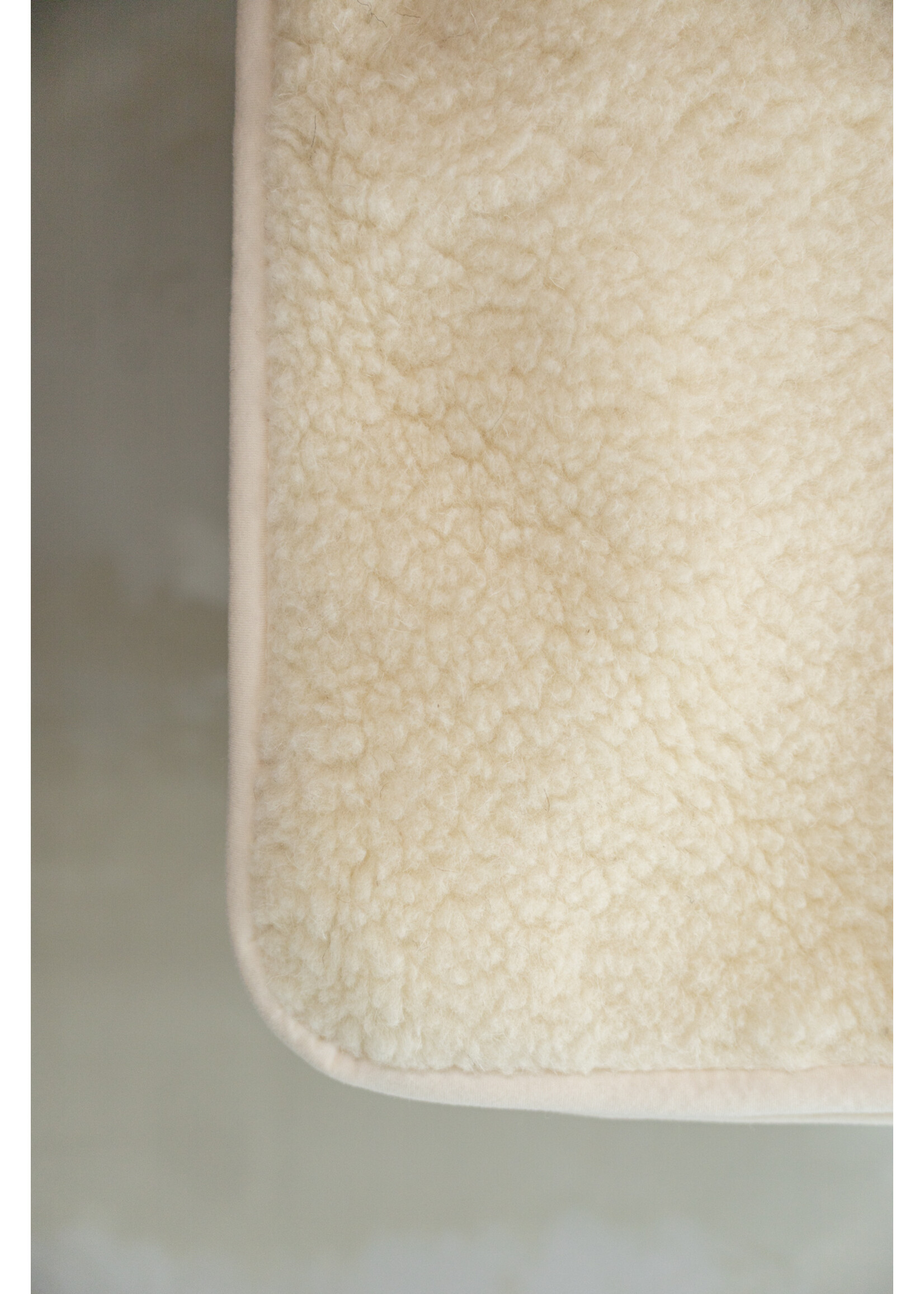 Van Buren sinds 1861 Schapenwollen Deken - 200x160cm - Off-White