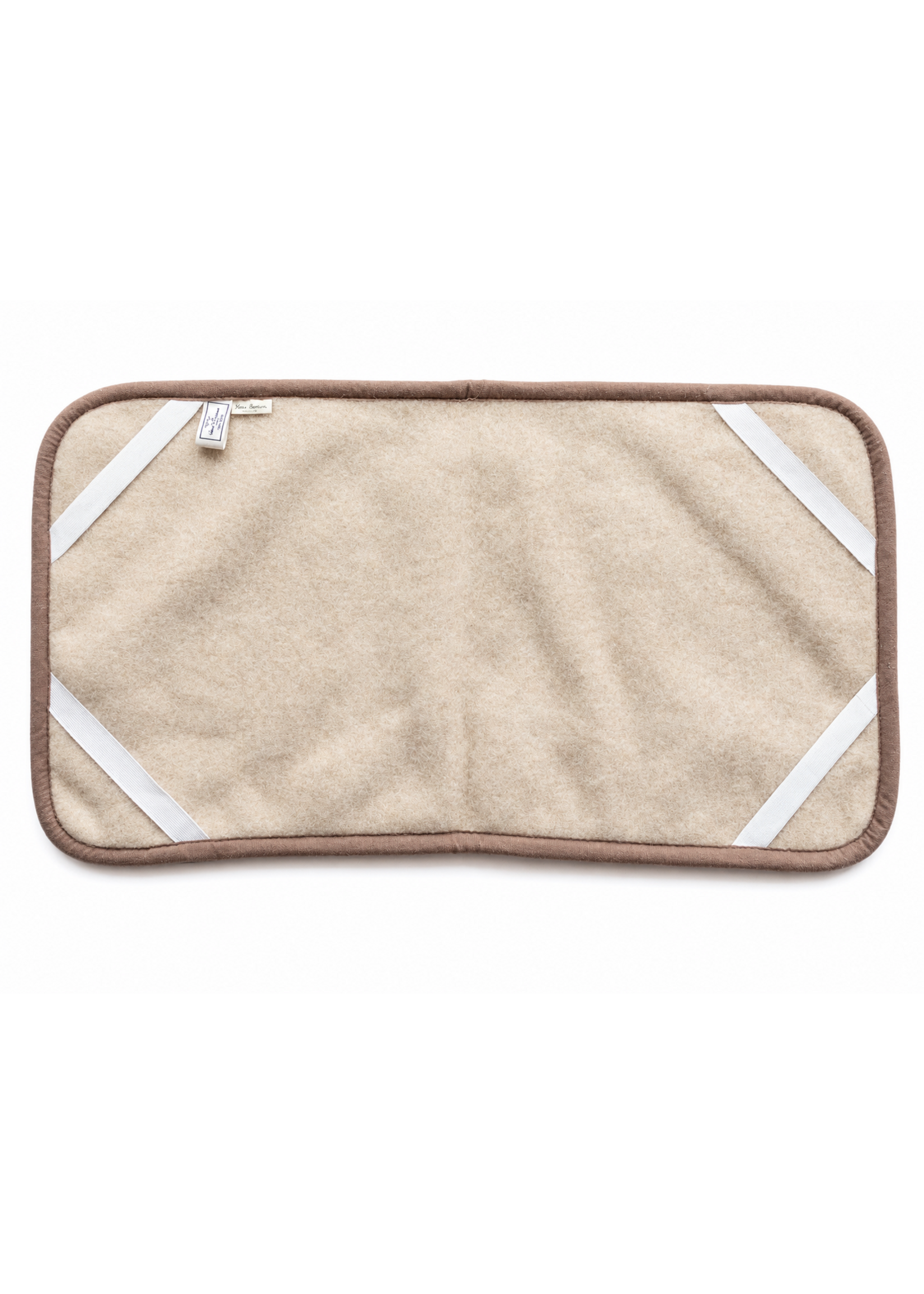 Van Buren sinds 1861 Wollen Onderlegger Wieg/Kinderwagen - 80x40cm - Beige