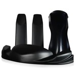 Kart Republic SET BODYWORKS COMPLETE BLACK (ONLY PLASTIC) KZ/DD2/OK