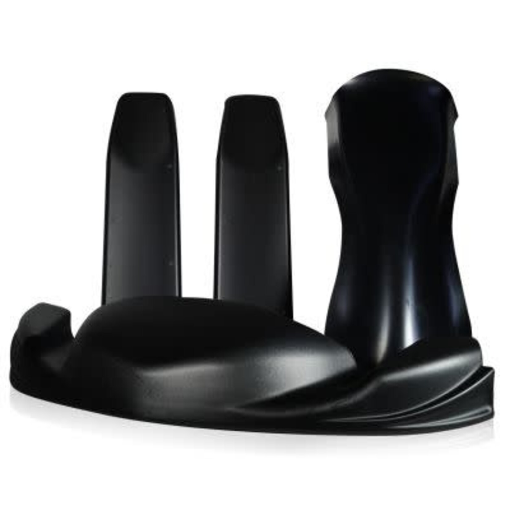 Kart Republic SATZ STOSSSTANGEN KOMPLETT SCHWARZ (NUR KUNSTSTOFF) KZ/DD2/OK