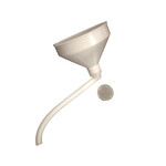 Universal Parts Funnel with fixed bend Extention