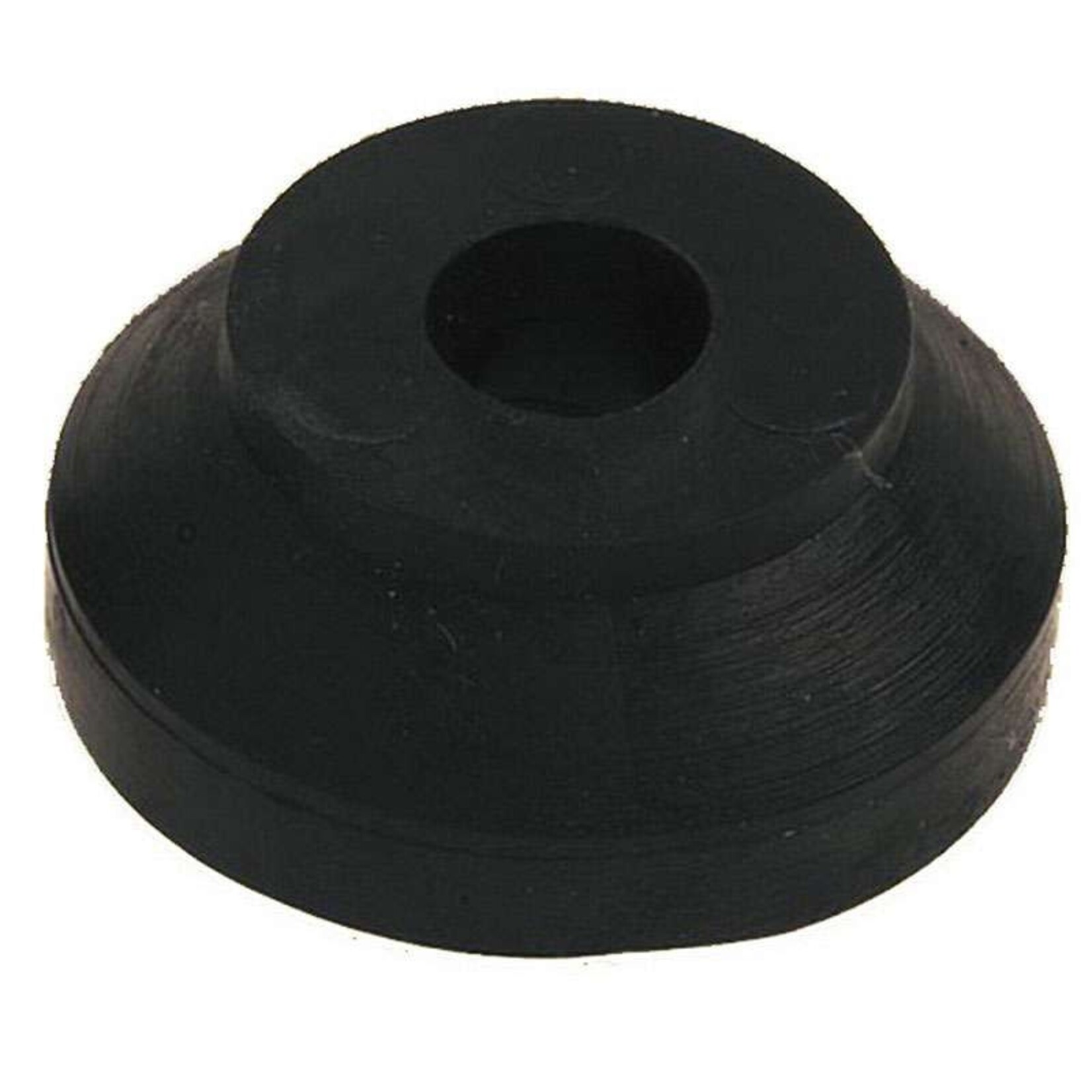 Universal Parts Gummischeibe, Durchmesser 30/8 mm Höhe 12 mm Schwarz