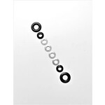 Kart Republic KIT FUSEE AFSTANDHOUDERS L=38MM DIAM=10MM MINI