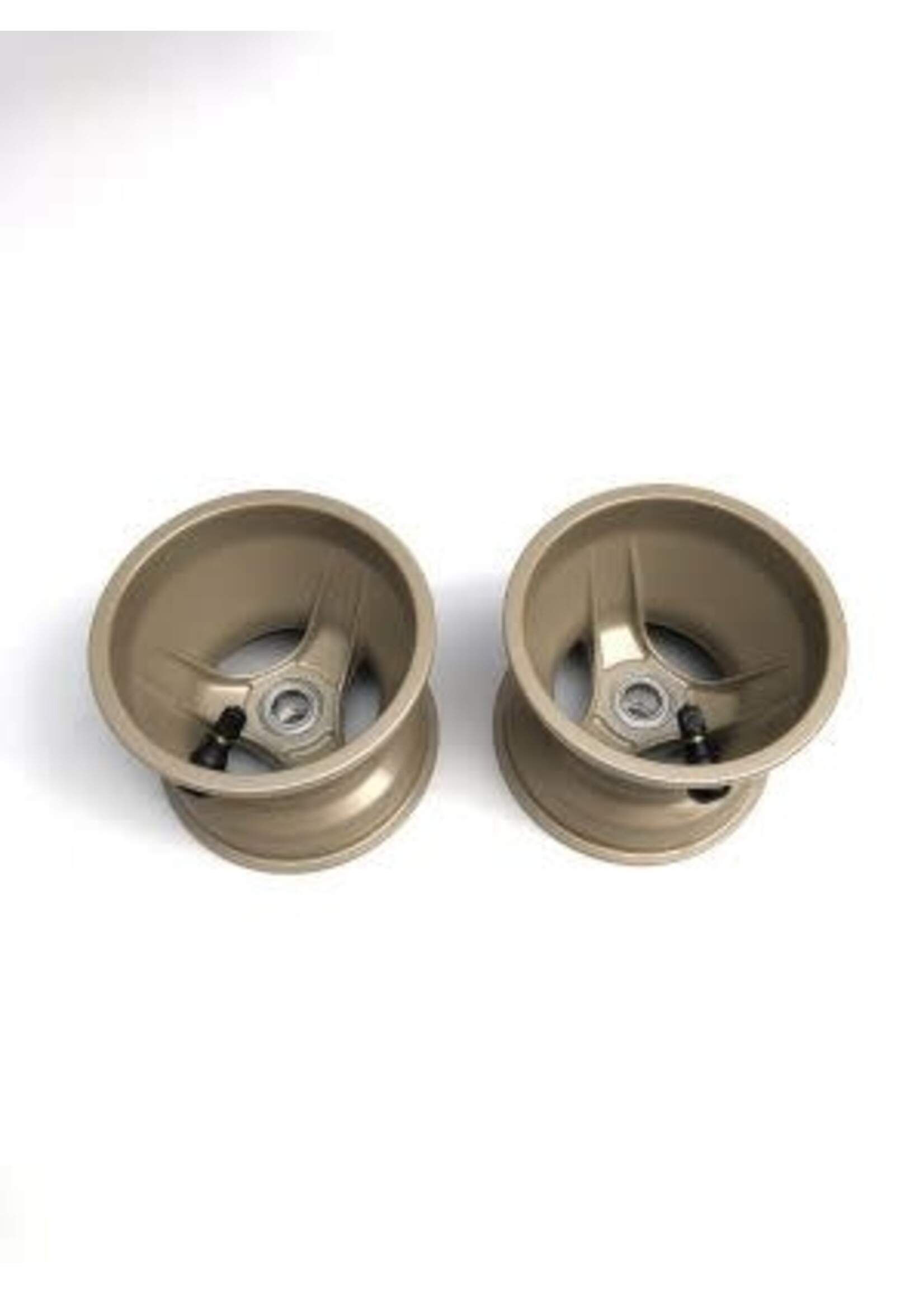 KR SET 2 VOORWIEL VELGEN 112MM MINI MG BRONS