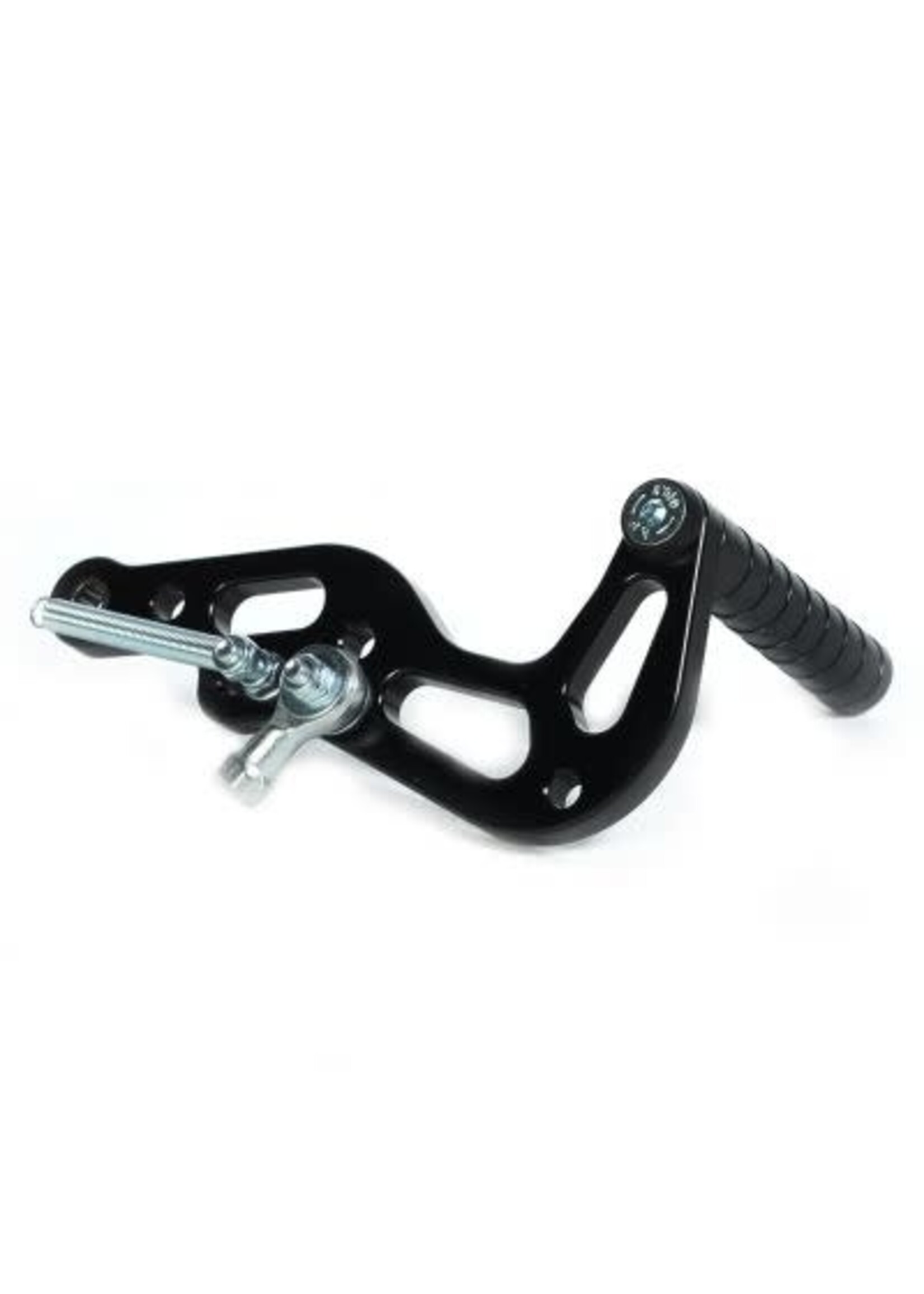 KR BRAKE PEDAL ALU MINIKART BLACK ANOD.