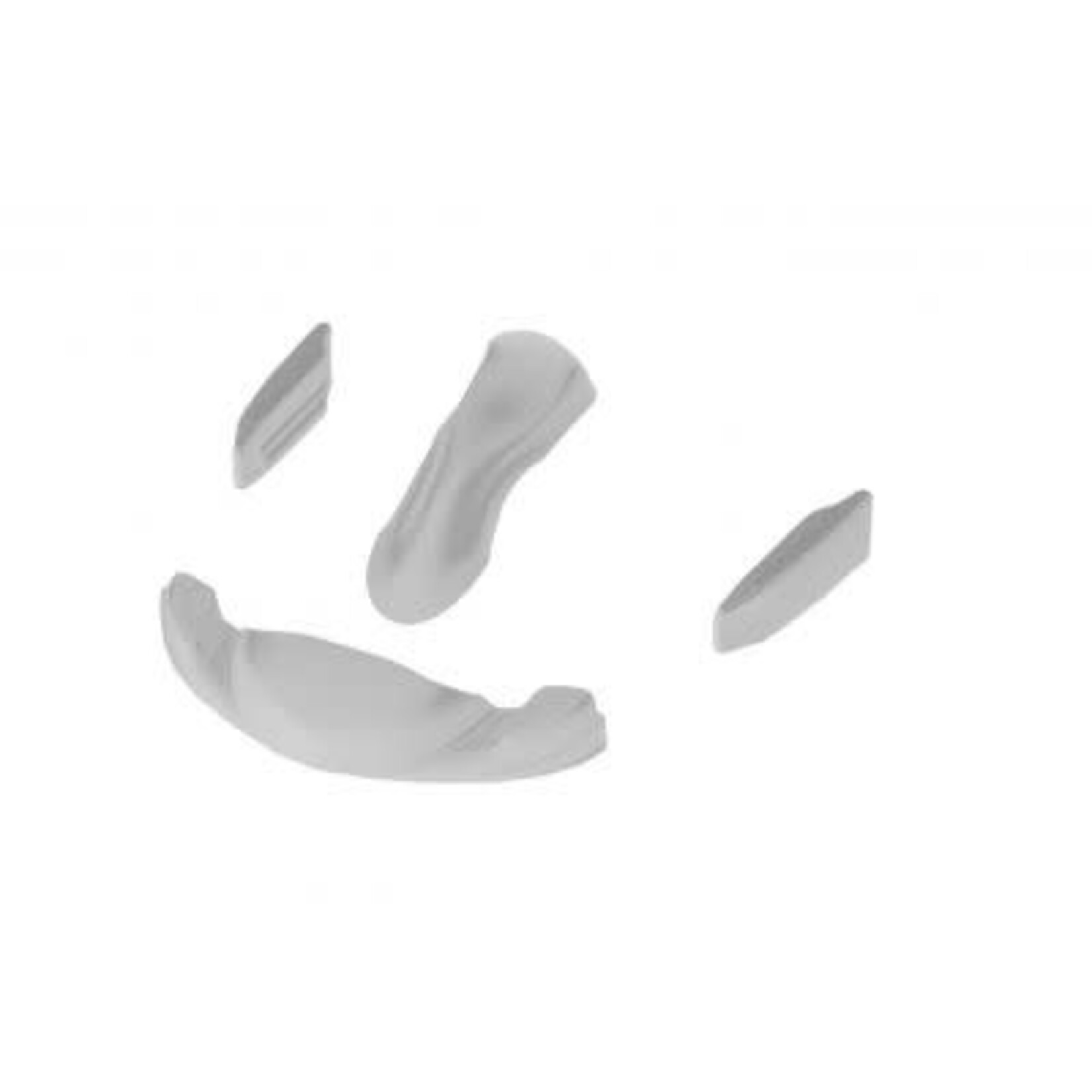 KR SET BODYWORKS 2020 COMP. WHITE (ONLY PLASTIC) MINI