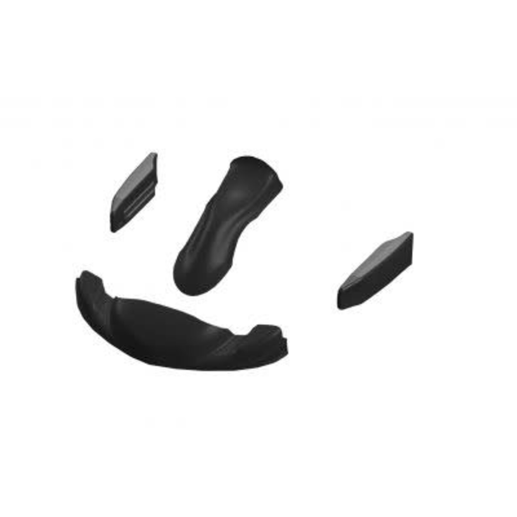 KR SET BUMPERS 2020 COMP. SCHWARZ (NUR KUNSTSTOFF) MINI