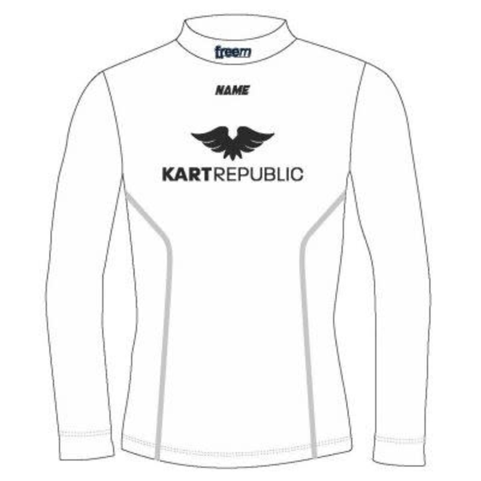 Kart Republic UNDERWEAR SHIRT KART REP. LONG SLEEVES