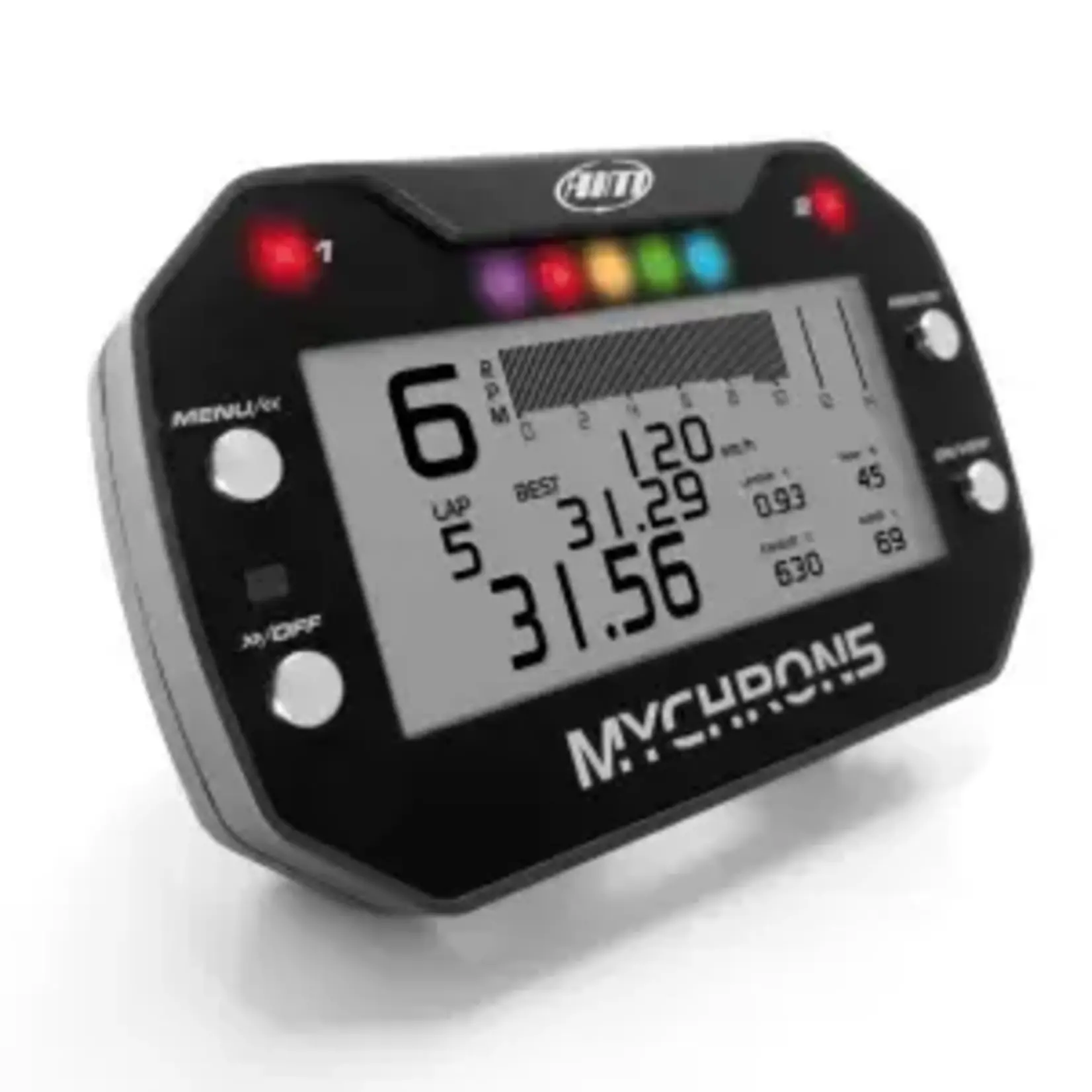 AIM AIM 5-S GPS Kart laptimer/datalogger met 1 temperatuuringang mychron