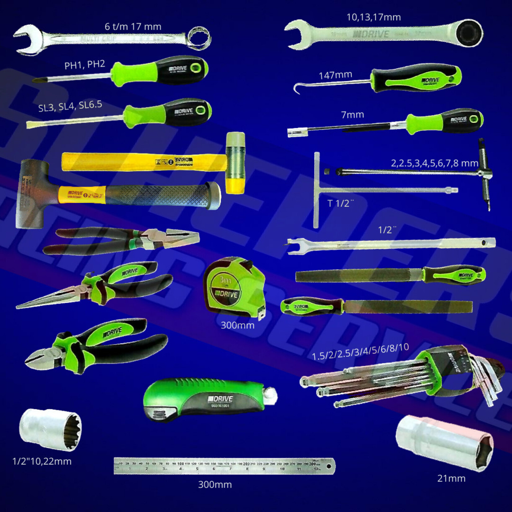 Drive KARTING TOOL KIT DRIVE