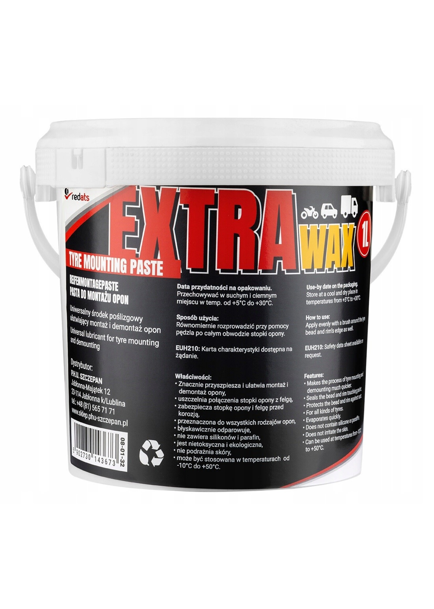 Redats tyre mounting paste extra wax Redats