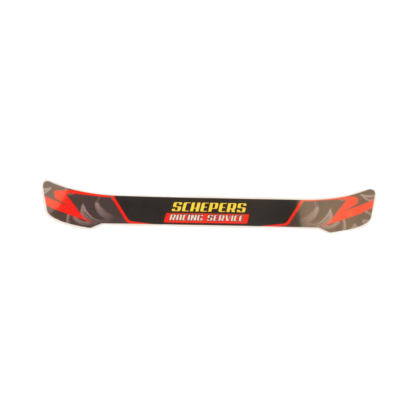 Schepers Helmet visor sticker Schepers