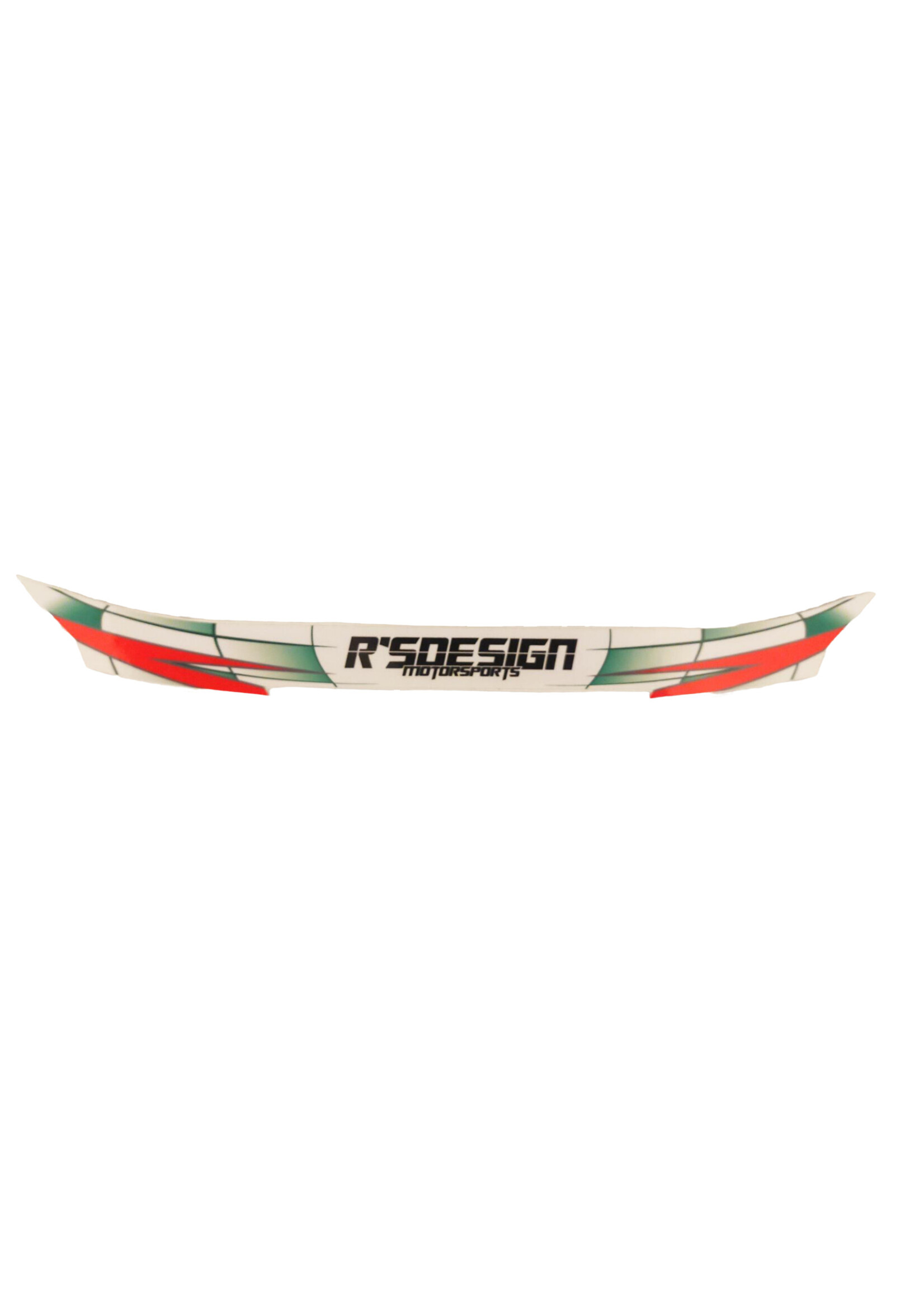 rs design visor sticker RS-Design Motorsports