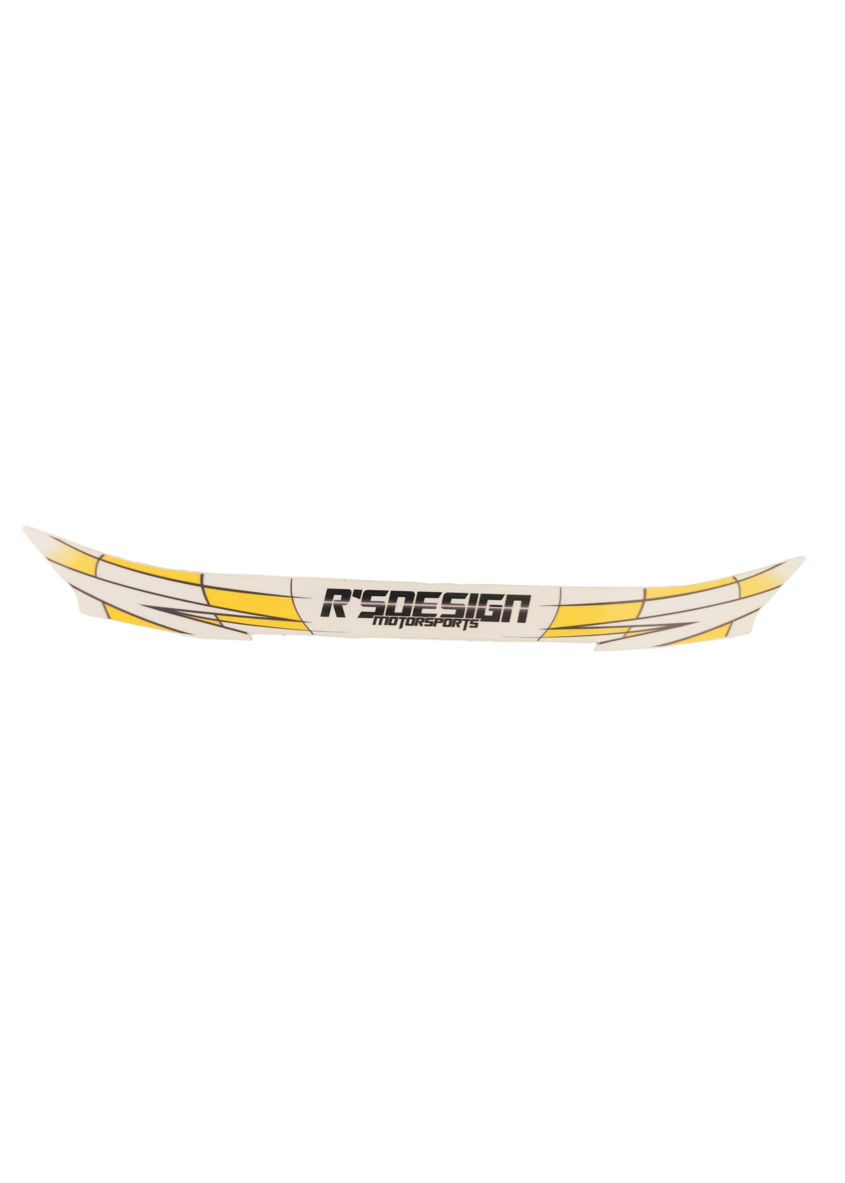 rs design visor sticker RS-Design Motorsports