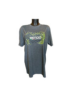 Bengio T-Shirt Bengio Grijs/Geel MAAT XL