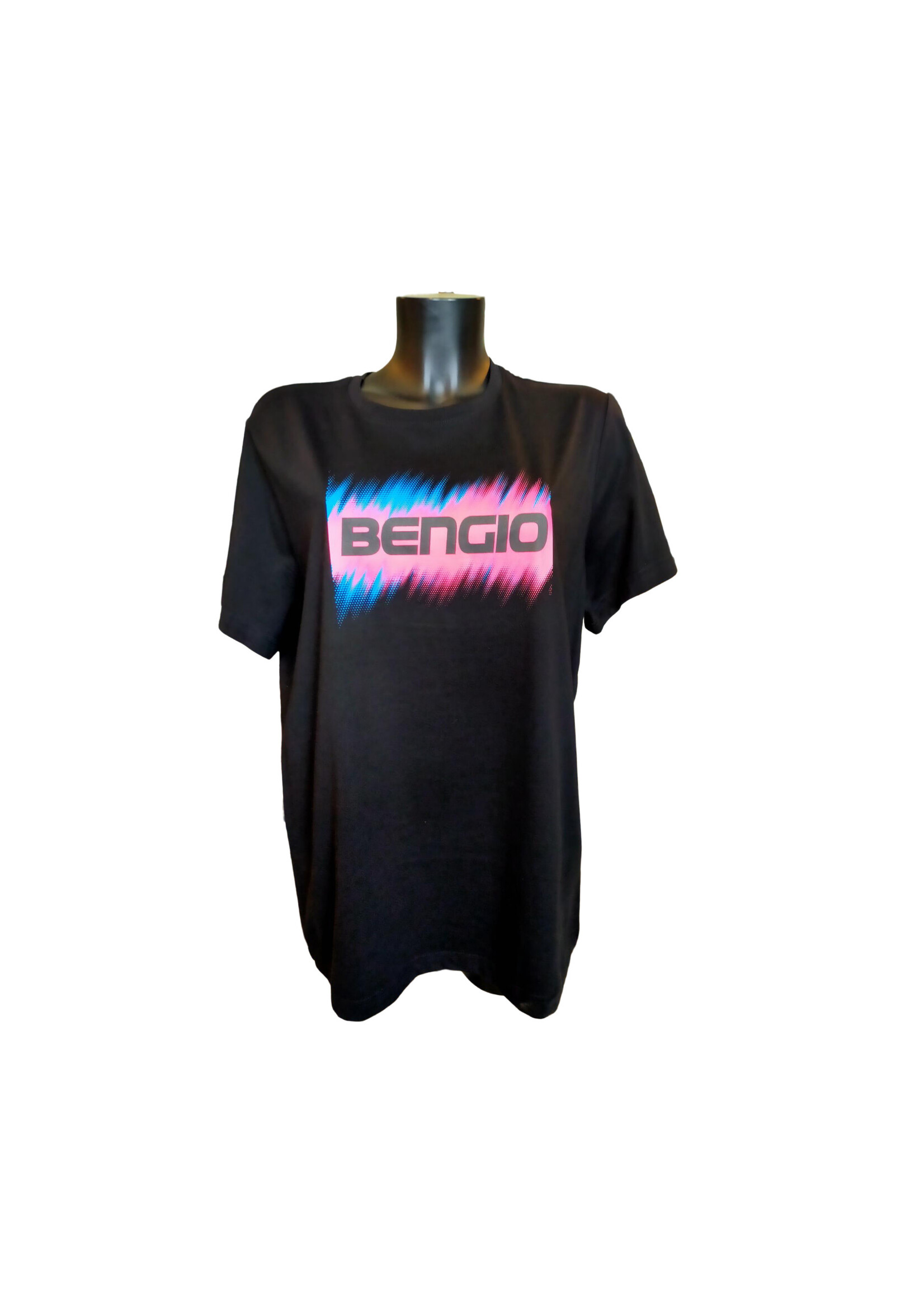 Bengio T-Shirt Bengio Zwart/Roze/Blauw XL