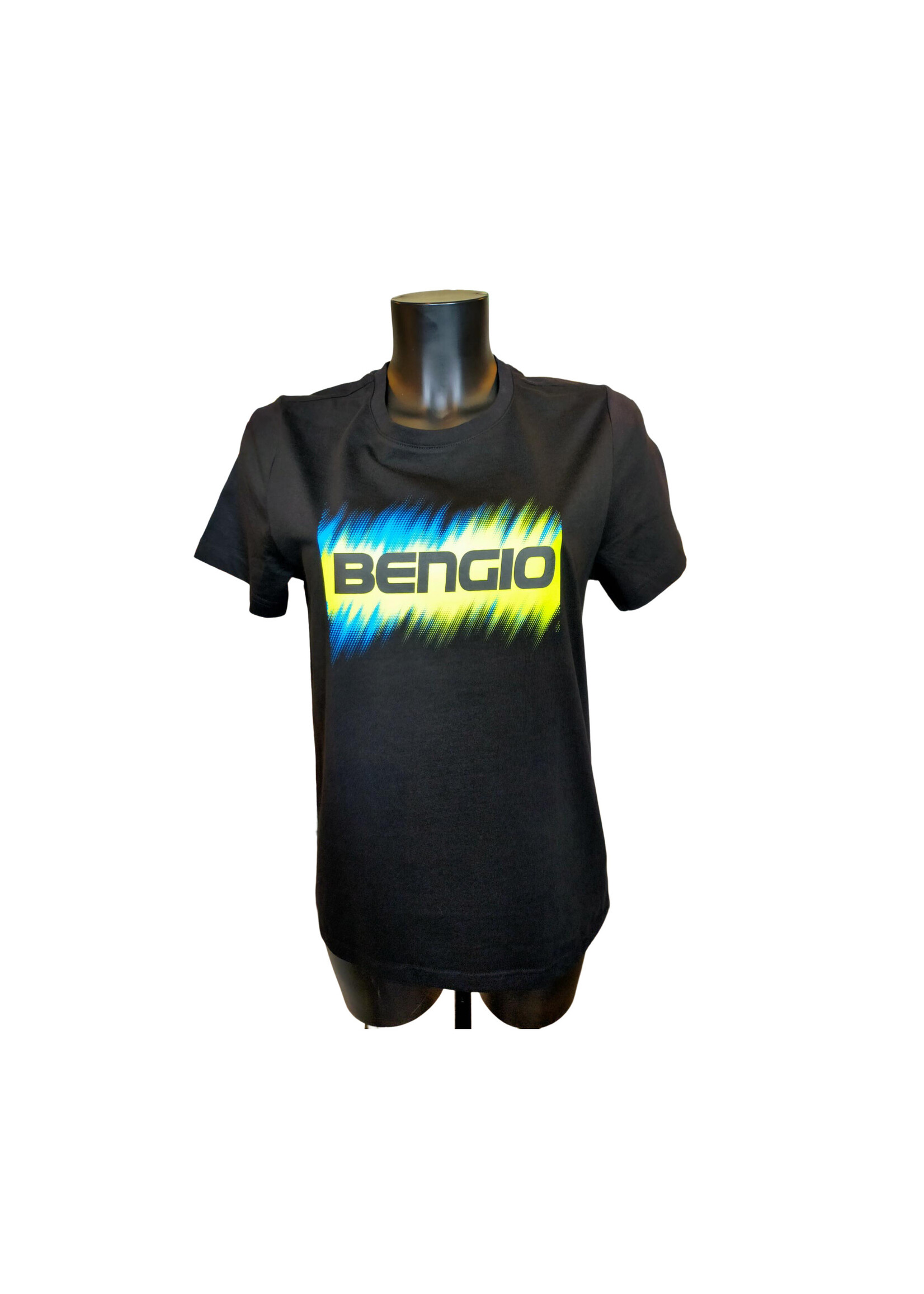 Bengio T-Shirt Bengio Zwart/Geel/Blauw