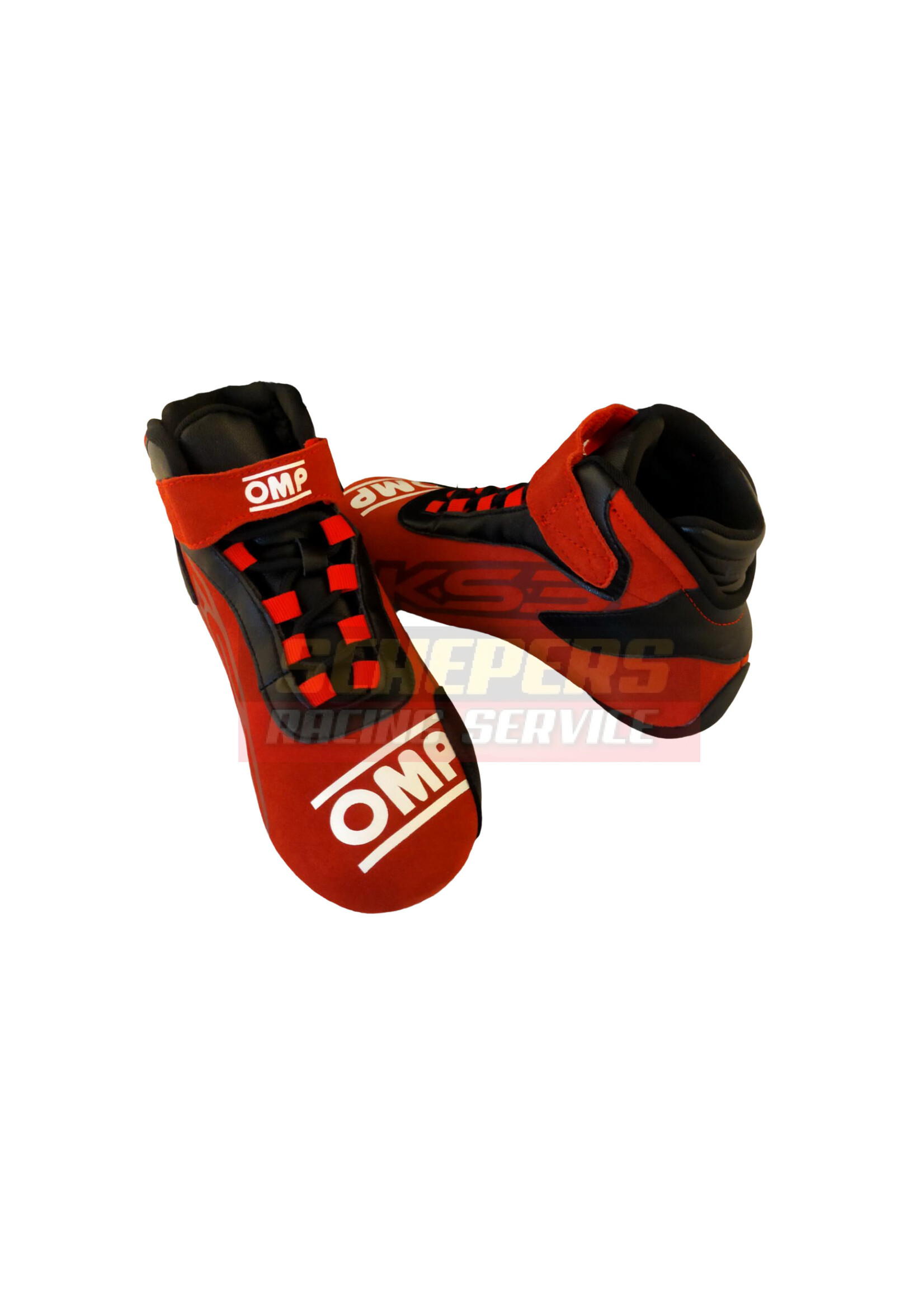 OMP KS-3 schoenen OMP zwart/rood
