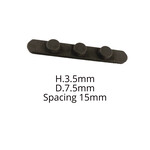 Universal Parts Hinterachsschlüssel h.3.5mm mit 3 Stiften D.7.5mm Achsabstand 15mm