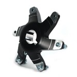 Kart Republic TANDKRANSDRAGER 30MM ZWART ANOD. MET BOUT & SLUITRING MINI