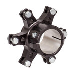 Universal Parts Floating disc holder D.40mm in black aluminum