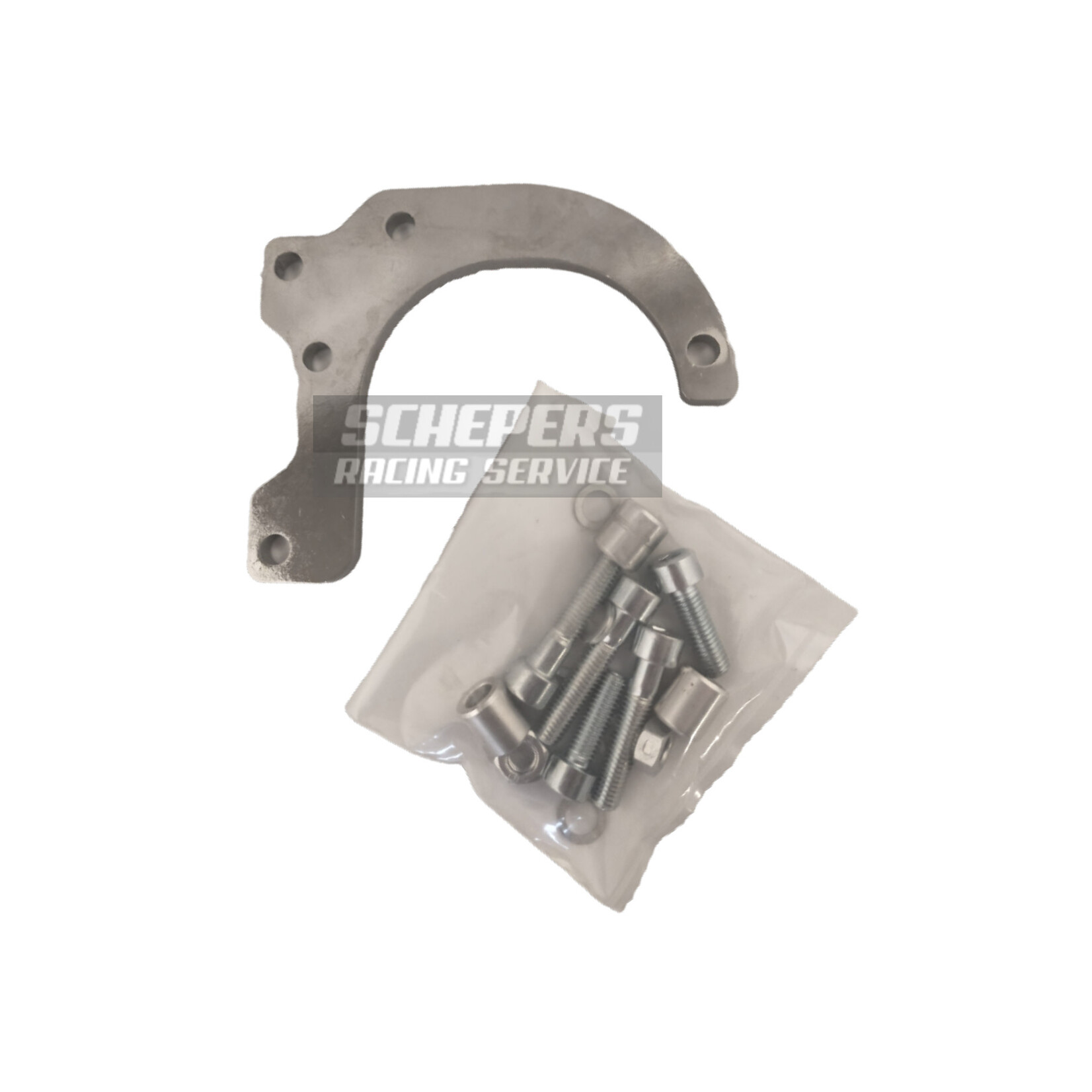 Universal Parts Chromed support for MA20 rear caliper