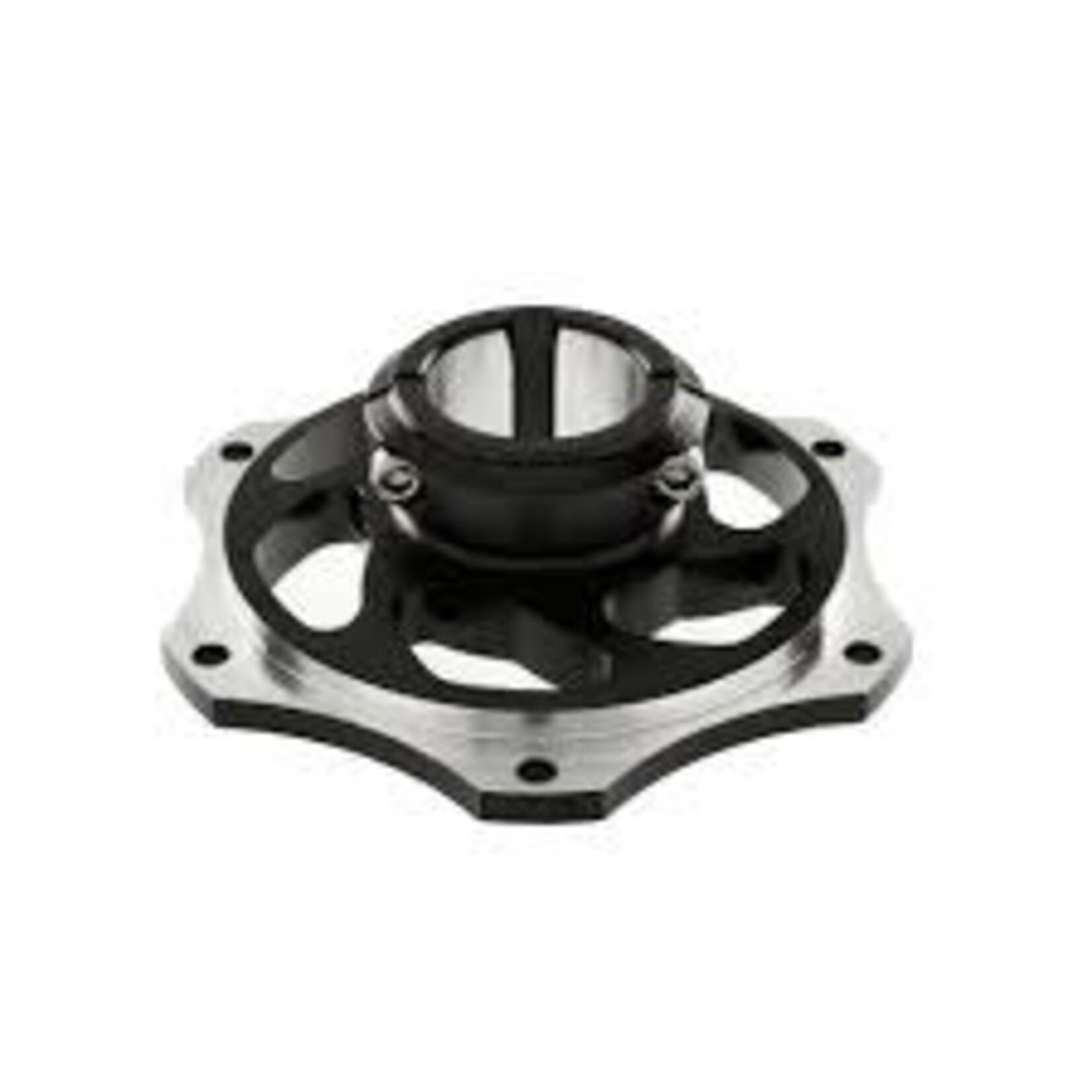 Universal Parts Kroonhouder D.40mm in zwart geanodiseerd aluminium