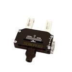 Universal Parts Remverdeler in zwart geanodiseerd aluminium