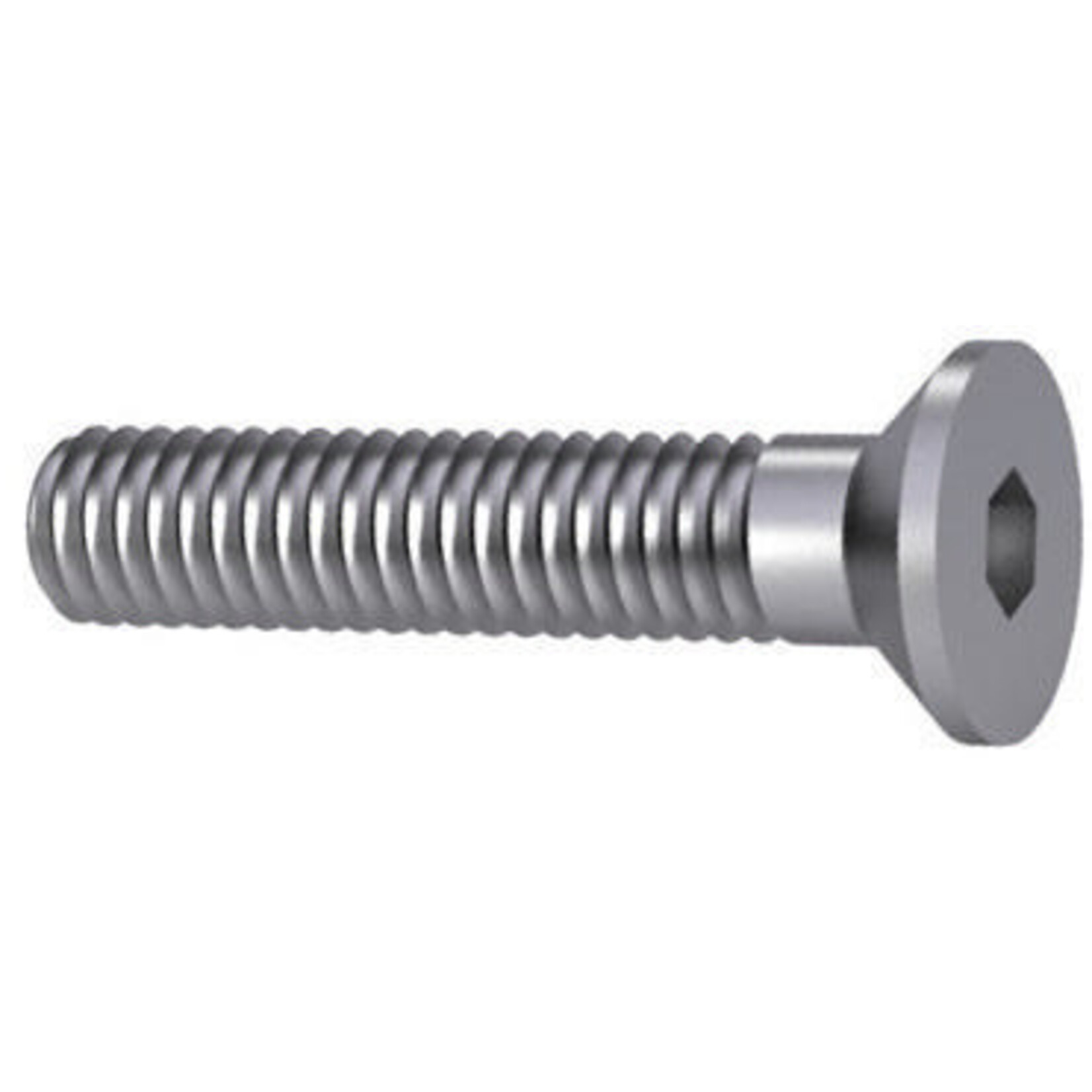 Universal Parts Countersunk screw with hexagon socket ISO 10642 Steel Zinc plated 08.8 M6X20