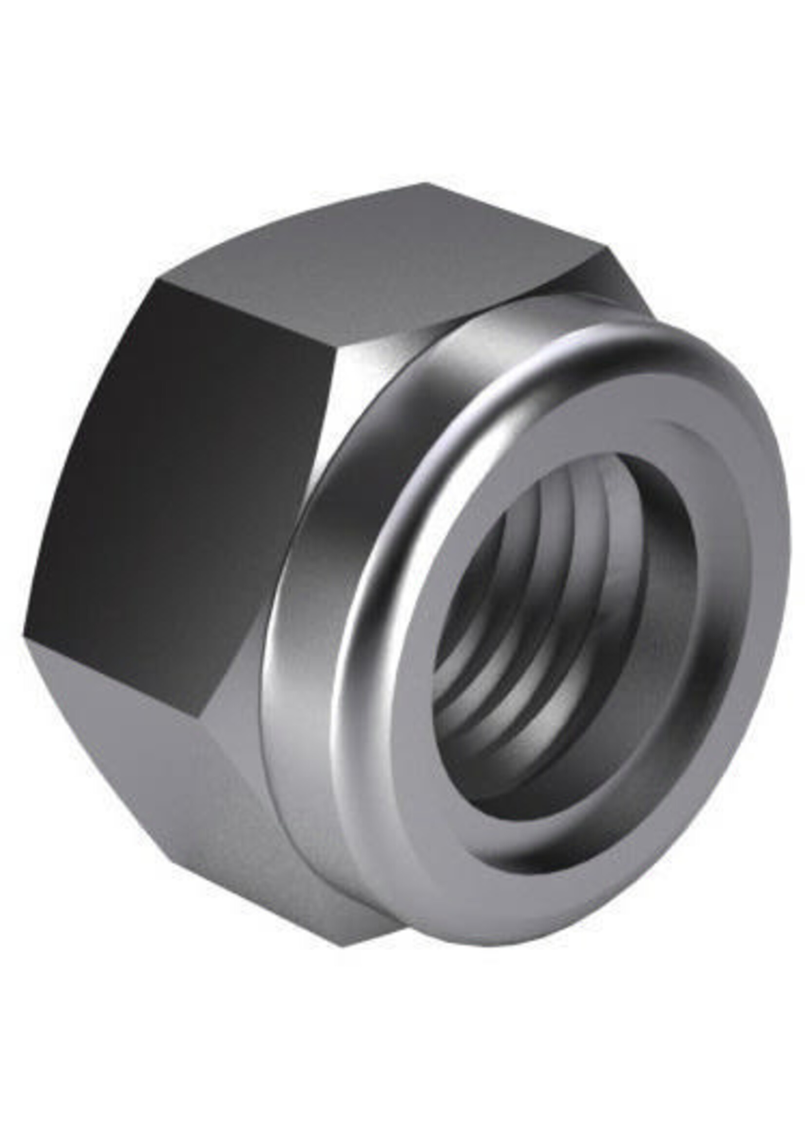 Universal Parts Self-locking hex nut with plastic washer MF DIN 985 Steel Electrolytically zinc plated |8| M14X1.50