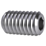 Universal Parts Hexagon socket set screw with chamfer DIN 913 Steel Zinc plated 45H M8X8
