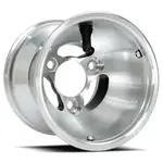 dwt 5" "DWT" aluminium voorvelg 'V'-type (geventileerd) 130 mm / Ø 58 mm met gripsters 2 stuks