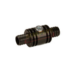 Universal Parts Watertemperatuursensor adapter M10x1mm, zwart geanodiseerd