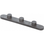 Universal Parts Axle Key H.3,5mm 3 peg D.7,5mm Wheelbase 15mm