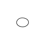 Universal Parts O-Ring for over flow tank bracket
