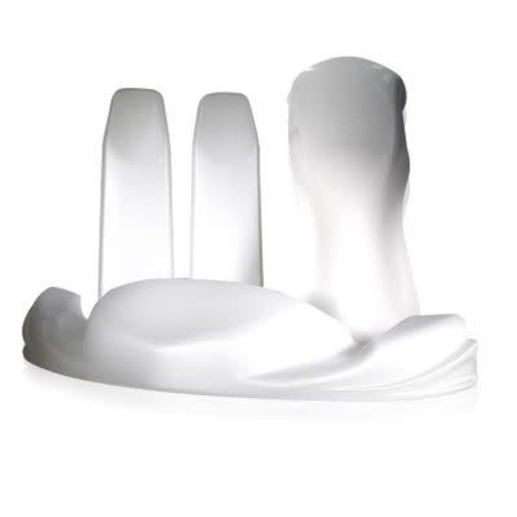 Kart Republic SET OF BUMPERS COMPLETE WHITE 2022 (PLASTIC ONLY) DD2